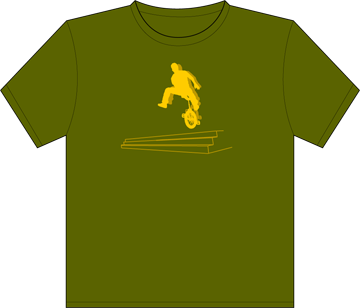 Unicycle Tshirt Picture