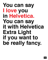 Helvetica book side 1