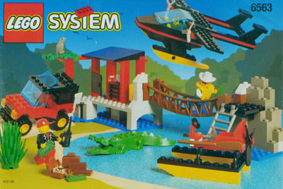 Gator Island Lego set